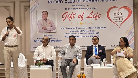 Sunil Gavaskar In Gift of Life Rotary Club Program