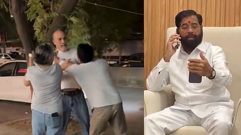 Eknath Shinde Action on Thane Cab Driver Elderly Assault Case