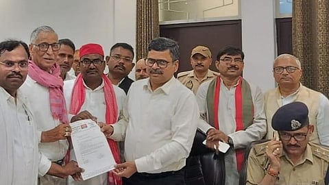 SP Alleges Over 50,000 Errors In Voter List Prayagraj, Submits Memorandum