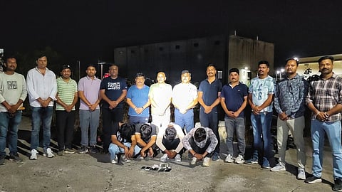 MD Drug Trafficking Racket Busted in Hinganghat, Wardha District; 4 Traffickers Arrested, Goods Worth ₹4.71 Lakh Seized