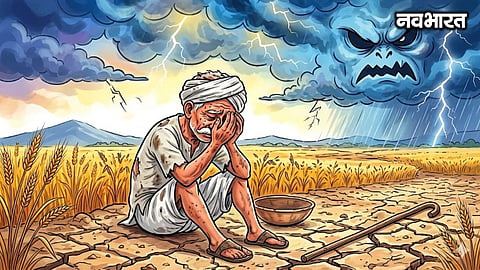 Monsoon remains missing in Wardha even after June 20; farmers' fields parched due to the sky's indifference, sowing operations stalled.