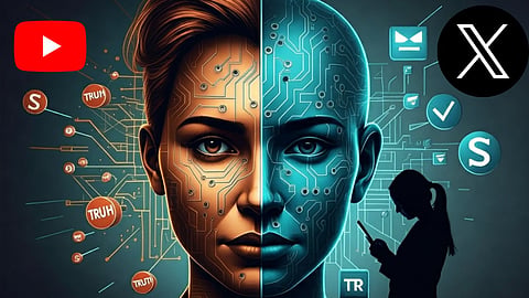 YouTube and X directing millions of users to websites AI deepfake