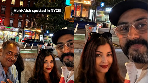 Abhishek Bacchan Aishwarya Rai New York Vacation
