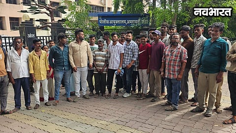 Youth dies in hit-and-run in Amravati; uproar over the arrest of the accused; family members bring the body to the Police Commissionerate.