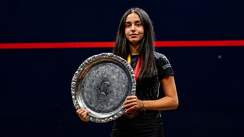 World Junior Squash Championship: 18-year-old Anahat Singh makes history, secures India's first junior world title.