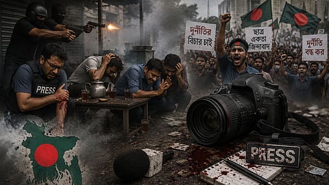 Bangladesh Khulna Journalists Attack
