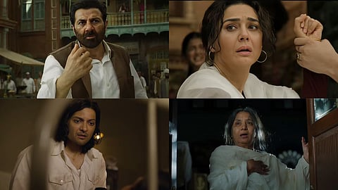 Sunny Deol Preity Zinta Shabana Azmi Ali Fazal Film Batwara 1947 Teaser