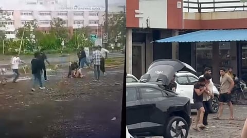 Students and local youths involved in a clash near Index Medical College in Indore's Khudel area after a car parking dispute, with allegations of assault and an attempted abduction leading to police action and two FIRs.
