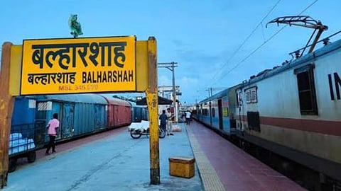 chandrapur ballarpur railway station amrit bharat scheme development