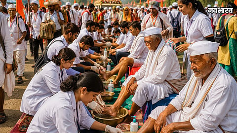 Charanseva Campaign Benefits Over 5 Lakh Warkaris In Maharashtra Ashadhi Wari