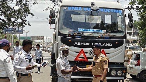 chhatrapati sambhajinagar traffic police action on auto rickshaw fine collected