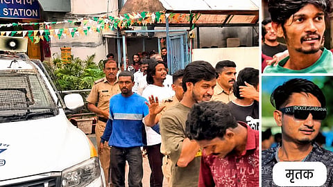Sensation in Chhatrapati Sambhajinagar: Youth murdered after being lured under the pretext of a settlement; City Chowk police nab 7 accused.