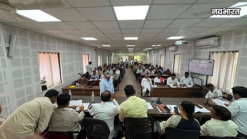 chhatrapati sambhajinagar zp meeting corruption brokers issue ceo p minnu action
