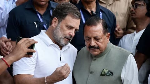 Congress Protests at PM Residence