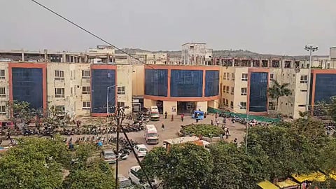Authorities are examining CCTV footage and questioning hospital staff as part of the investigation into the shocking discovery