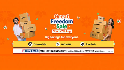 Amazon Great Freedom Sale 2026 announced August 7 with huge discounts