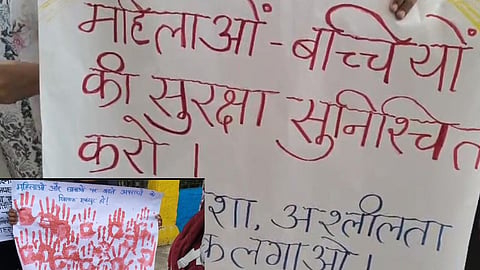 Girl students submit a memorandum at the Indore Collector Office, alleging harassment, obscene acts, stalking, and demanding permanent police security outside their college.