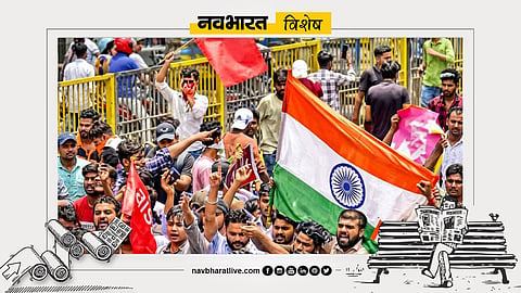 Navbharat Special: Students' anger didn't erupt without reason; it is the result of years of frustration.