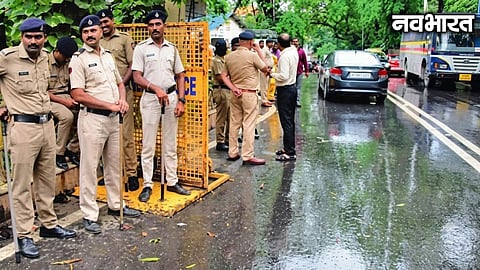Maharashtra Police issued a state-wide alert following protests in Delhi, beefing up security at CM residence 'Varsha' and the Mantralaya in Mumbai.