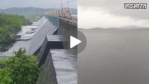Relief for Mumbaikars as Tansa Lake overflows following heavy rainfall in catchment areas, taking total water stock across seven lakes to 61.90%.