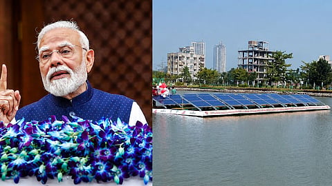 The Cabinet, chaired by PM Modi, has made a major decision: 5,000 MW of floating solar capacity will be developed in the country.