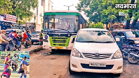 Severe traffic jams on Nagsen Nagar and Wadala Road; Dwarka underpass work adds to the woes of Nashik residents.