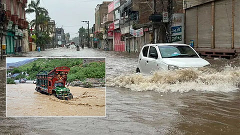 Rain turns deadly in Pakistan! 17 dead in Punjab and KP; daily life brought to a standstill as floodwaters inundate roads.