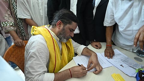 Prashant Kishor Nomination