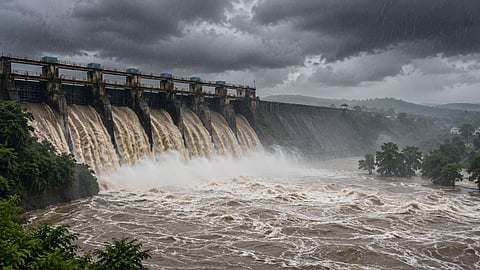 Pune Rain Khadakwasla Dam Water Discharge