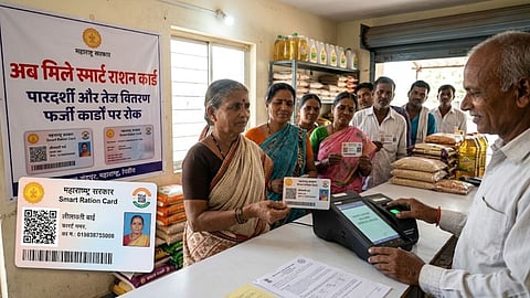 QR Code Based Ration Distribution Maharashtra