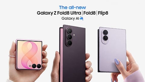 Samsung launches Galaxy Z Fold8 Ultra, Fold8, and Flip8 in India