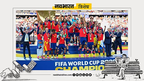 Navbharat Special: Spain now reigns over the football world; Argentina's ambitions thwarted.