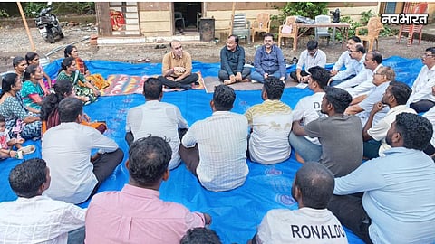 Thane Ghongadi Baithak Tehsildar Listens To Villagers Land Issues In Bhiwandi