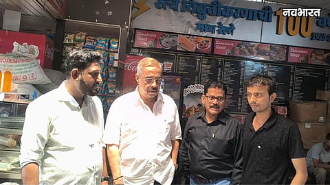 thane station canteen food quality issue mp naresh mhaske demand action