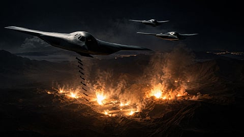 US wreaks havoc in Iran! Airstrikes cause devastation in Chabahar and Bushehr; ship engulfed in flames in the Strait of Hormuz.