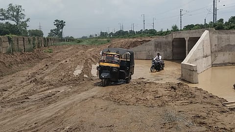 wardha rain waterlogging jama masjid road drainage issue