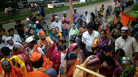 ashadhi ekadashi dindi yatra lakhani vitthal rukmini bhakti program