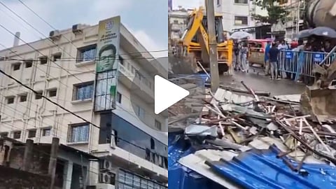 abhishek banerjee office bulldozer action