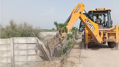 MVDA Demolishes Illegal Constructions on 254 Acres of Disputed Land in Mathura Following Court Order