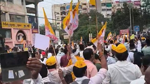 MP OBC Reservation Protest 2026