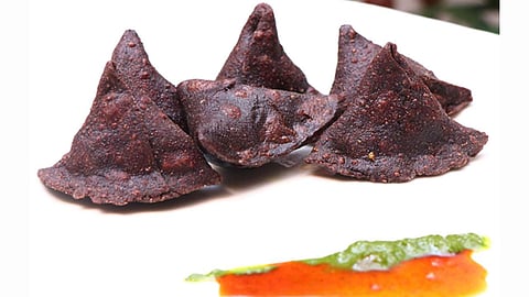 Healthy samosa recipe no maida ragi samosa in hindi
