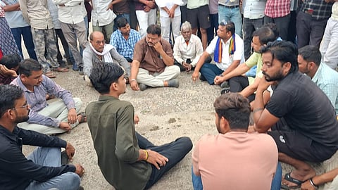 Jabalpur Narsinghpur Highway Accident Protest