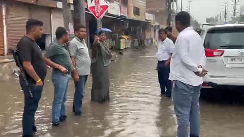Morena Rain Waterlogging