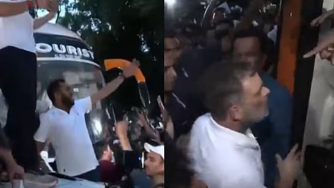 rahul gandhi protest delhi