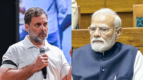 rahul gandhi reply to narendra modi post