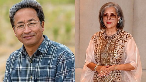 Zeenat Aman support Sonam Wangchuk
