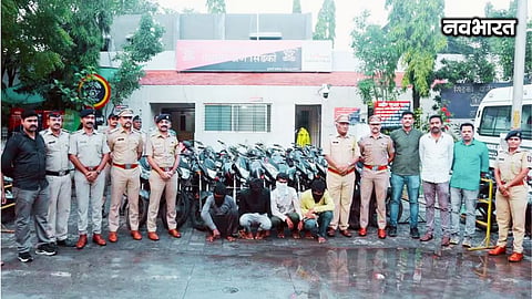 Success achieved after scanning over 50 CCTV clips! Gang of thieves arrested in Chhatrapati Sambhajinagar with 28 stolen bikes.