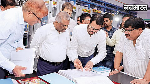 South East Central Railway GM Visits Nagpur: Evaluates 'Kavach' System Trial and Inspects Route from Itwari to Kamptee