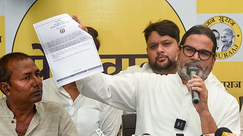 "You cannot intimidate us..." Prashant Kishor lashes out at the Patna SSP, questioning the detention of locals during the election.