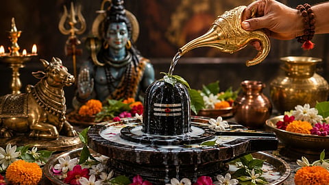 Shringi In Rudrabhishek